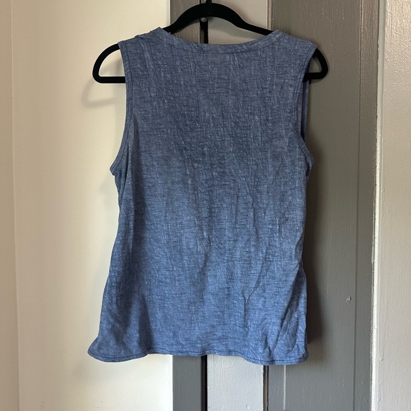 Rock & Roll Cowgirl Gray Graphic Muscle Tee - Picture 2 of 4